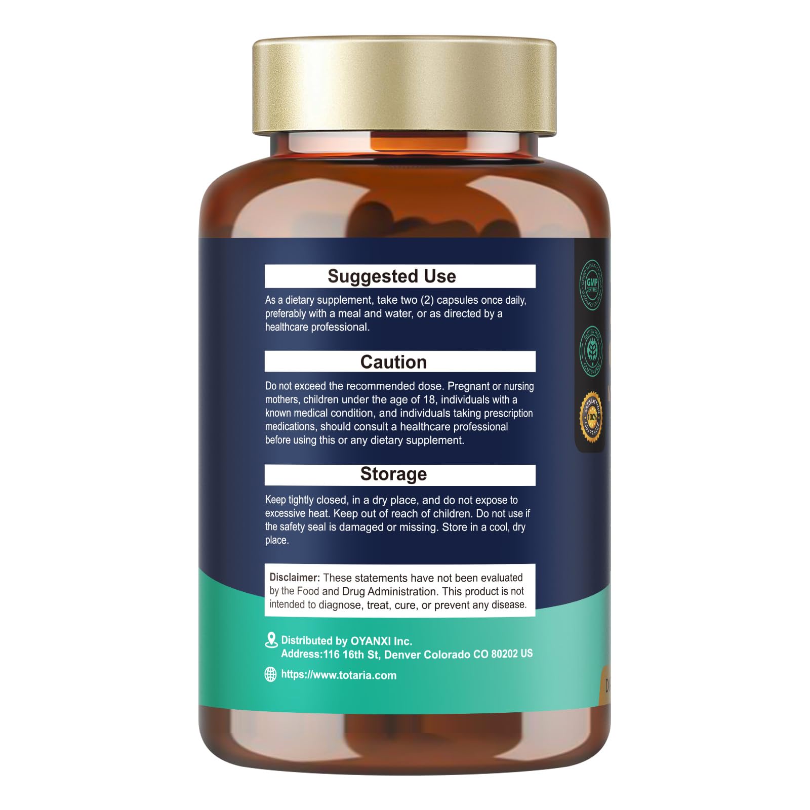 25-in-1 Magnesium Complex with Methylated B Complex Magnesium Glycinate Citrate Malate Taurate Gluconate Aspartate Carbonate D3 K2, Magnesium Supplement for Relaxation Energy & Nerve, 120 Vegan Caps - dailyvitalstore