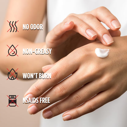 2nd Chance Mobility Pain Relief Cream, No Odor, Non-Greasy, Deep Penetrating, Moisturizing Topical Cream for Joint, Back, Muscle Ache Pain 3.4oz - dailyvitalstore