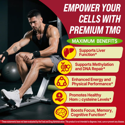 2Pack TMG Gummies 1000mg Betaine Anhydrous + Methylated Multivitamin & B Complex Methylated(Methylfolate B12 B6), Magnesium, Taurine - Essential Trimethylglycine for Homocysteine Levels, Brain, Energy - dailyvitalstore