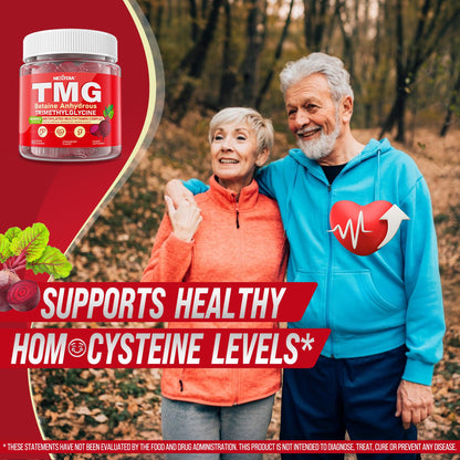 2Pack TMG Gummies 1000mg Betaine Anhydrous + Methylated Multivitamin & B Complex Methylated(Methylfolate B12 B6), Magnesium, Taurine - Essential Trimethylglycine for Homocysteine Levels, Brain, Energy - dailyvitalstore