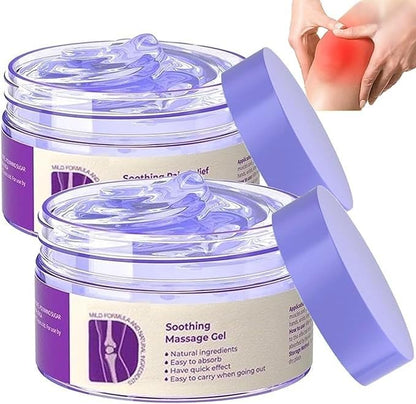 2PCS Joint Purple Gel, Purple Relief Soothing Massage Cream,Joint Activities Throughout The Body, Soothes Knees, Lumbar, Neck, Hands, and Feet - dailyvitalstore