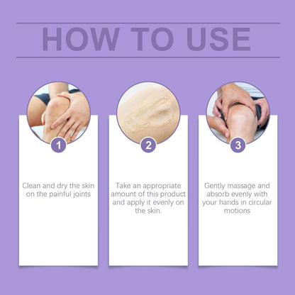 2PCS Joint Purple Gel, Purple Relief Soothing Massage Cream,Joint Activities Throughout The Body, Soothes Knees, Lumbar, Neck, Hands, and Feet - dailyvitalstore