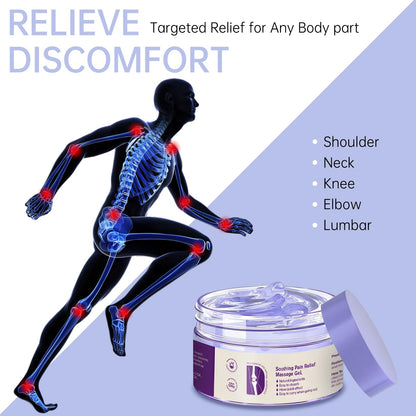 2PCS Kresin Joint Pain Gel Purple Gel,Soothing Pain Relief MassageGel,Purple Joint Repair Cream,Effective Soothesfor Back, Neck, Hands, and Feet - dailyvitalstore