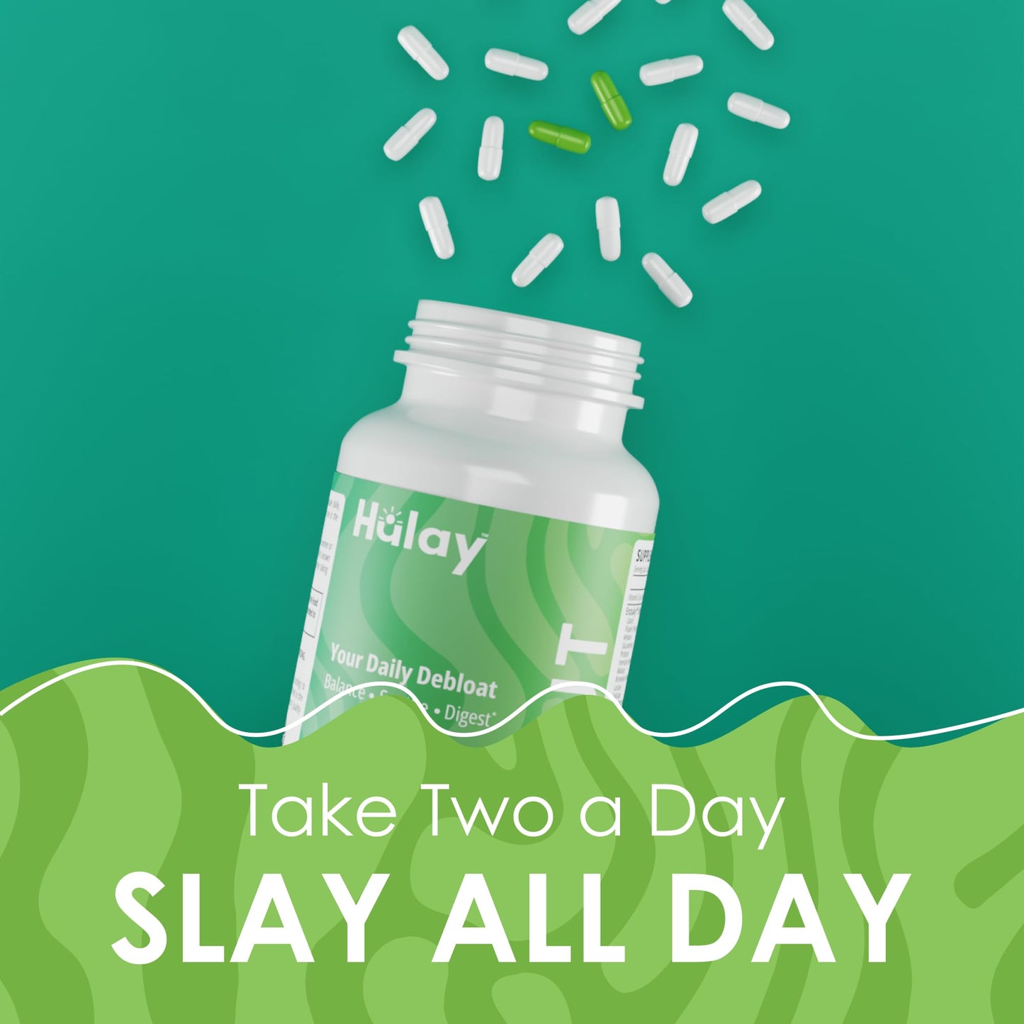3-in-1 Gut Health Supplement - Debloat Pills - Gas and Bloating - Lactase, Protease, Amylase and Lipase Digestive Enzymes - Peppermint, Turmeric and Psyllium Husk Capsules - dailyvitalstore