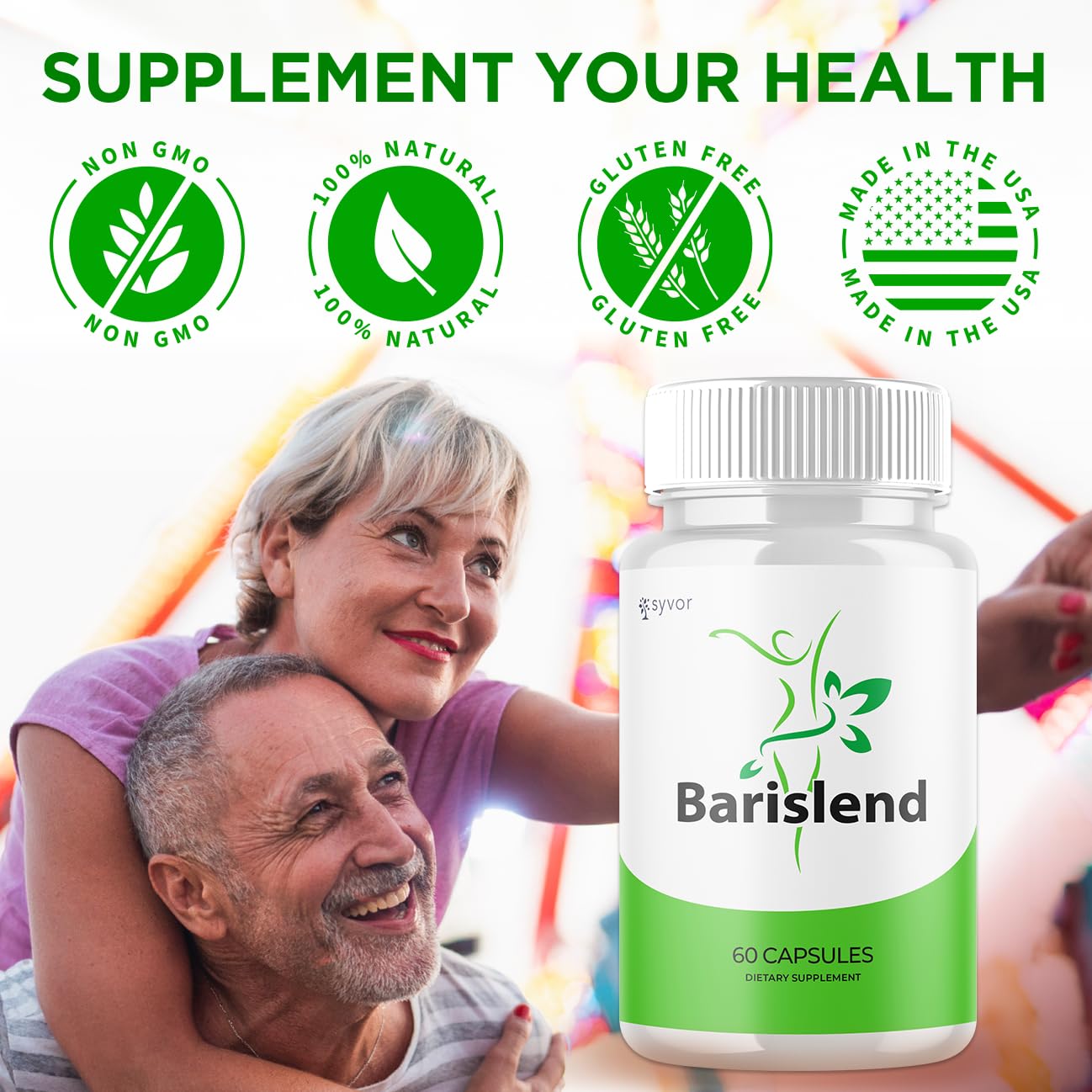 (3 Pack) Barislend Capsules, Official Barislend Pink Salt Pills with All Natural Ingredients, Bari-Slend Advanced Formula Vitamin Pills for Health and Wellness Support for Men and Women (180 Capsules) - dailyvitalstore