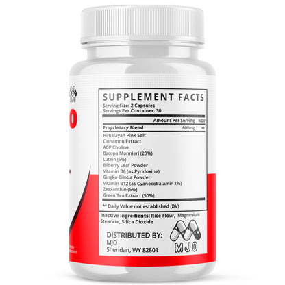 (3 Pack) BioGlyco Flow Blood Optimizer Capsules, Official BioGlyco Flow Pills with All Natural Ingredients, Advanced Health and Wellness Supplement with Maximum Strength Multivitamins (180 Capsules) - dailyvitalstore