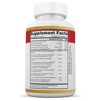 (3 Pack) Blood Balance Advanced Formula 688MG Supplement Pills 180 Capsules - dailyvitalstore