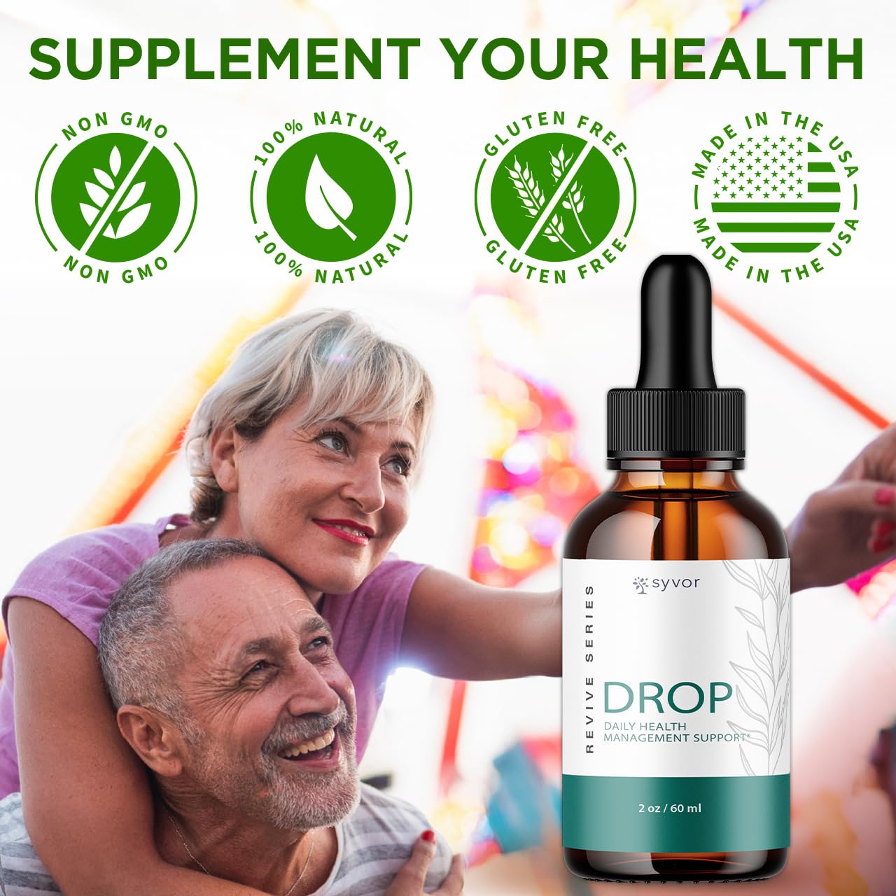 (3 Pack) Drop The Pounds Drops, Official Drop The Pounds Liquid Drops with All Natural Ingredients, Advanced Health Optimizer & Wellness Support with Premium Vitamins for Women & Men (90 Servings) - dailyvitalstore