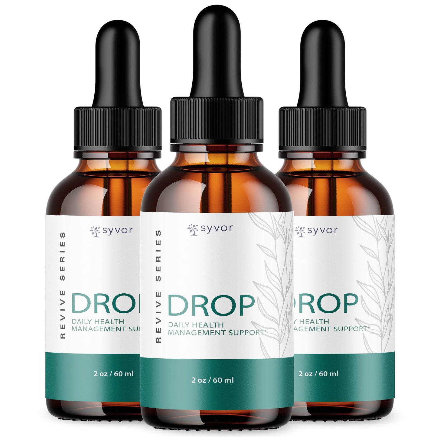(3 Pack) Drop The Pounds Drops, Official Drop The Pounds Liquid Drops with All Natural Ingredients, Advanced Health Optimizer & Wellness Support with Premium Vitamins for Women & Men (90 Servings) - dailyvitalstore