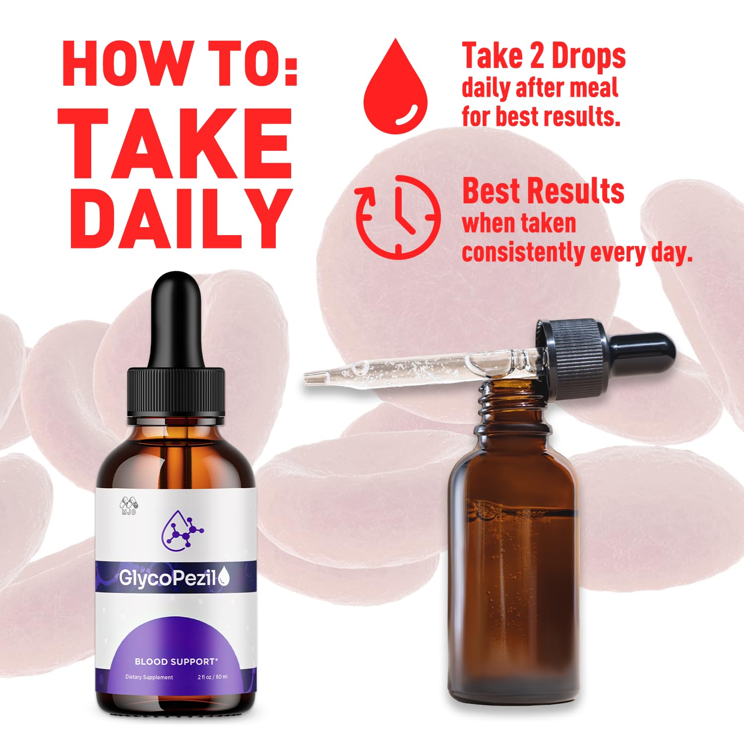 (3 Pack) Glycopezil Drops, Official Glycopezil Blood Health Support Drops with All Natural Ingredients, Advanced Health & Wellness Support Formula with Premium Vitamins for Women & Men (90 Servings) - dailyvitalstore