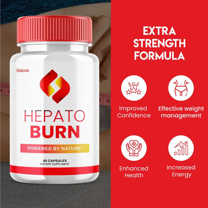 (3 Pack) Hepato Burn Capsules - HepatoBurn Supplement Pills Advanced Formula Wait Premium Blend All Natural Loss Support for Men Women, Hepataburn Reviews Maximum Strength Burner Health (180 Capsules) - dailyvitalstore