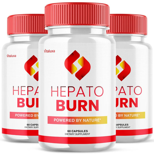 (3 Pack) Hepato Burn Capsules - HepatoBurn Supplement Pills Advanced Formula Wait Premium Blend All Natural Loss Support for Men Women, Hepataburn Reviews Maximum Strength Burner Health (180 Capsules) - dailyvitalstore