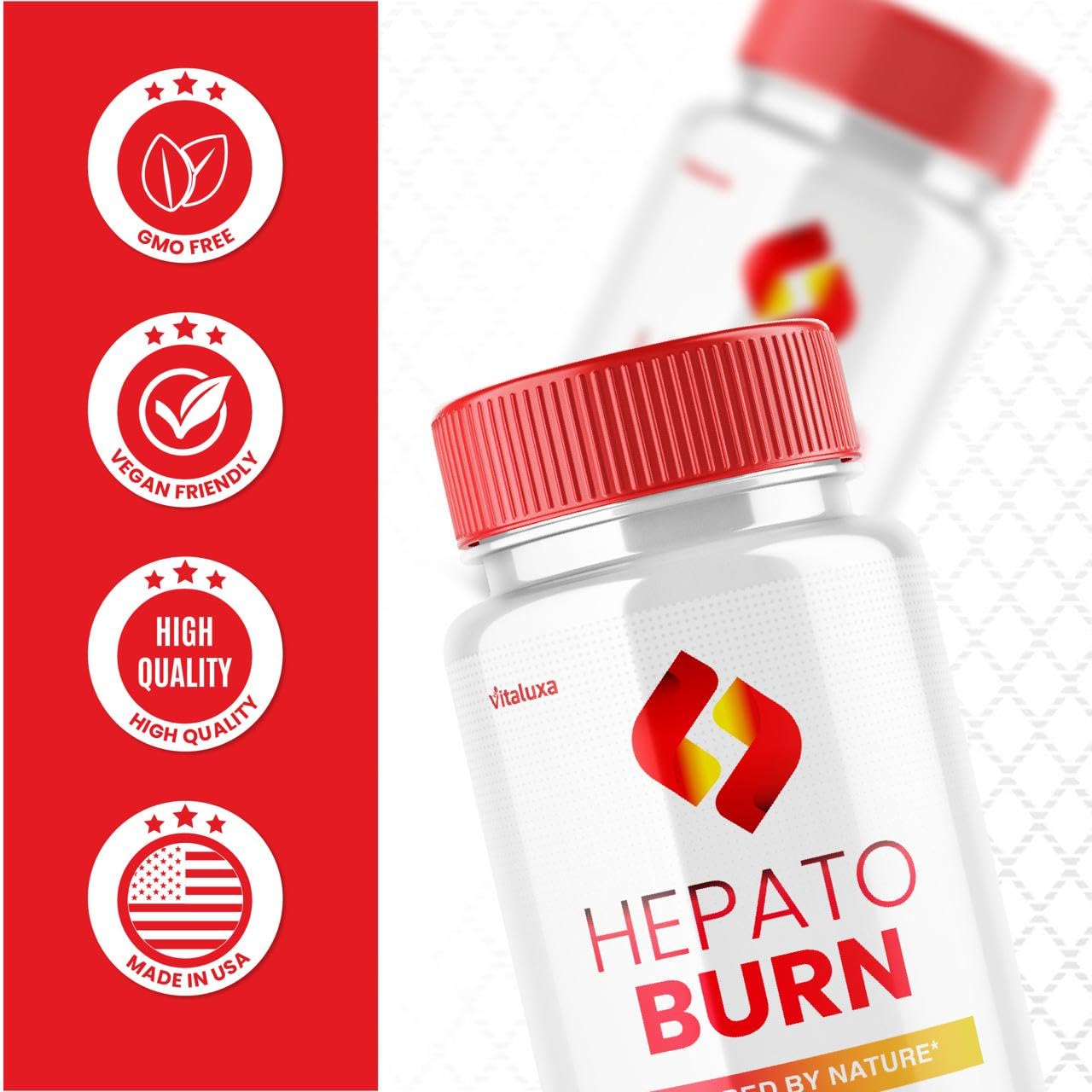 (3 Pack) Hepato Burn Capsules - HepatoBurn Supplement Pills Advanced Formula Wait Premium Blend All Natural Loss Support for Men Women, Hepataburn Reviews Maximum Strength Burner Health (180 Capsules) - dailyvitalstore