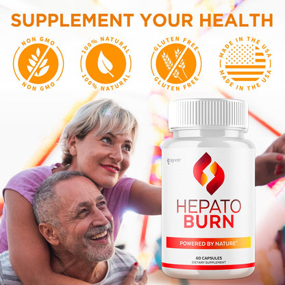 (3 Pack) Hepato Burn Capsules, Official Hepato Burn Pills with All Natural Premium Ingredients, Hepatoburn Energy and Fitness Vitamin Supplement, Hepatoburn Lifestyle Powered by Nature (180 Capsules) - dailyvitalstore