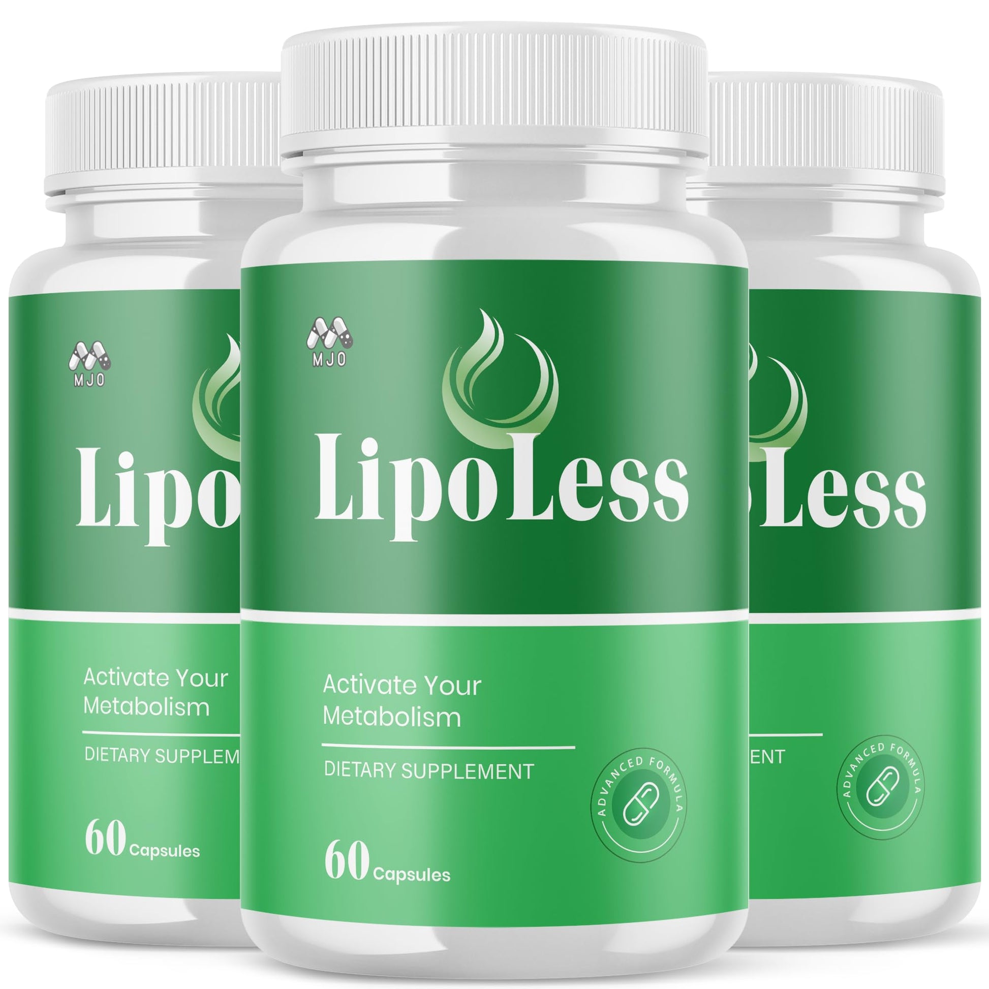 (3 Pack) LipoLess Capsules, Official Lipo Less Supplement Pills with All Natural Ingredients, Advanced Formula for Optimal Health Support with Premium Vitamins for Active Women & Men (180 Capsules) - dailyvitalstore
