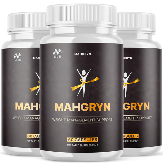 (3 Pack) Mahgryn Capsules, Official Mahgryn Pills with All Natural Ingredients, Advanced Overall Health and Wellness Vitamin Supplement Formula for Maximum Strength Multivitamin Support (180 Capsules) - dailyvitalstore