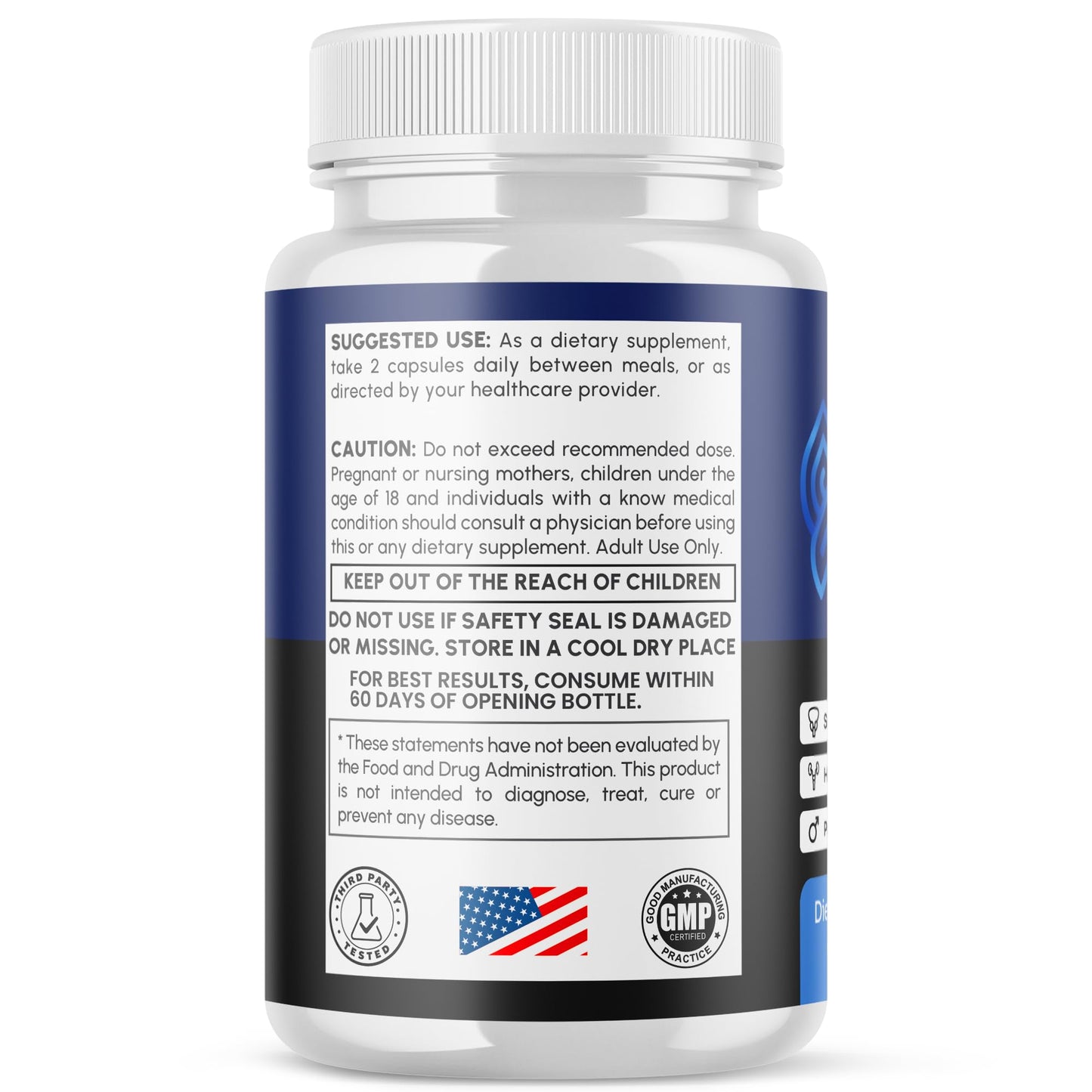(3 Pack) Prosta Defender Capsules, Official Prostadefender Pills with All Natural Ingredients, Advanced Overall Health and Wellness Supplement, Natural Maximum Strength Vitamin Formula (180 Capsules) - dailyvitalstore