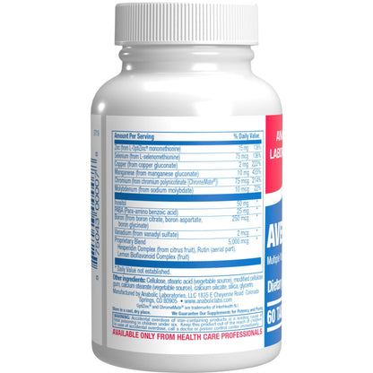 30-In-1 Adult Multivitamin with Iron - Antioxidant Rich Over 50 Multivitamin for Women and Men with Vitamins A C D E B Complex Zinc Magnesium Myo Inositol Citrus Bioflavonoids & More - 1 Month Supply - dailyvitalstore