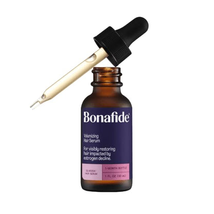 Bonafide Silvessa Strengthening Daily Hair Serum – Hormone-Free, Drug-Free Support for Hair During Menopause – 90 Day Supply (3 fl oz)