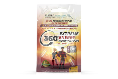 360 Extreme Energy, Memory & Focus (1 Display 20 Sachets (4 Capsules ea) - dailyvitalstore