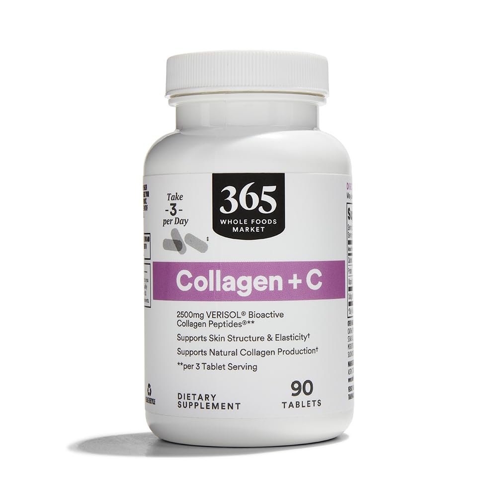 365 by Whole Foods Market, Collagen Verisol 2500Mg, 90 Count - dailyvitalstore