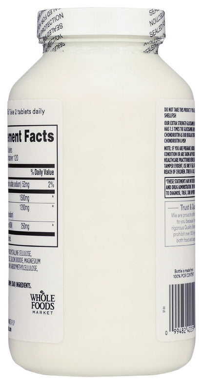 365 by Whole Foods Market, Glucosamine Chondroitin X Strength MSM, 240 Tablets - dailyvitalstore