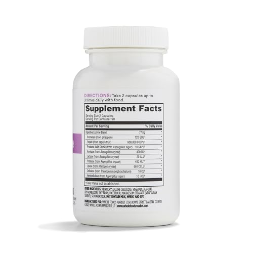365 by Whole Foods Market, Wholezyme, 180 Count - dailyvitalstore