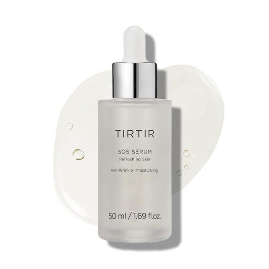 TIRTIR SOS Serum - Radiant Glow Boosting Face Serum - Plumping, Anti Aging, Hydrating - Visibly Smooth and Glowy Skin - Fragrance Free for All Skin Types, 1.69 fl.oz. TIRTIRBuy Supplements Australia