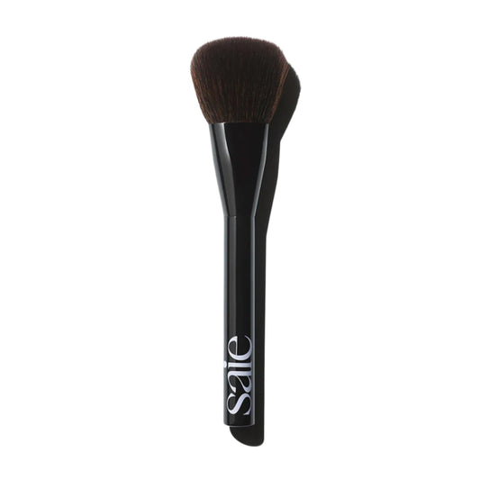 Saie Powder Blush Brush - Fluffy Makeup Brush for Cheeks - Ultra-Soft Tapered Bristles for a Precise, Diffused Application - For Pressed or Loose Powder Face Makeup, Bronzer + Blush - Vegan (1 Count) SaieBuy Supplements Australia