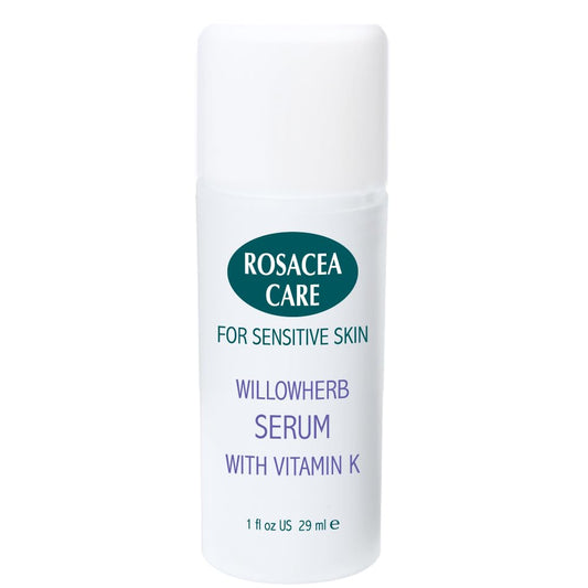 Rosacea Care Serum - reduces visible redness, soothes and calms rosacea while restoring the skin's healthy glow and diminishing the appearance of facial lines. (1 Fl Oz)