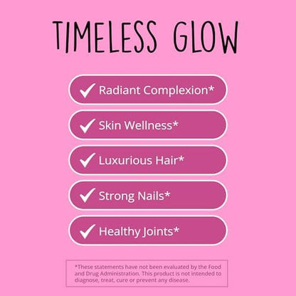 Go With The Flow Menopause Support & Vegan Collagen Builder Collagen Pills