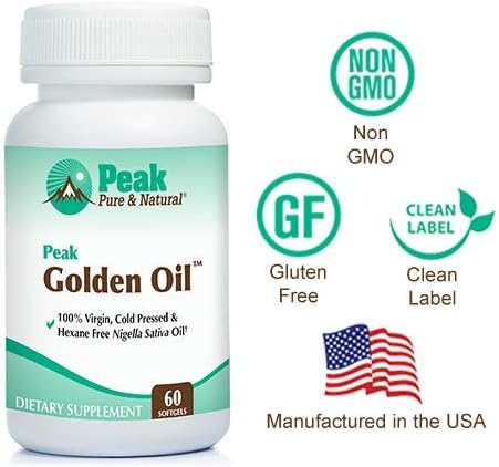 Peak Pure & Natural Golden Oil & Peak Vitamin D3