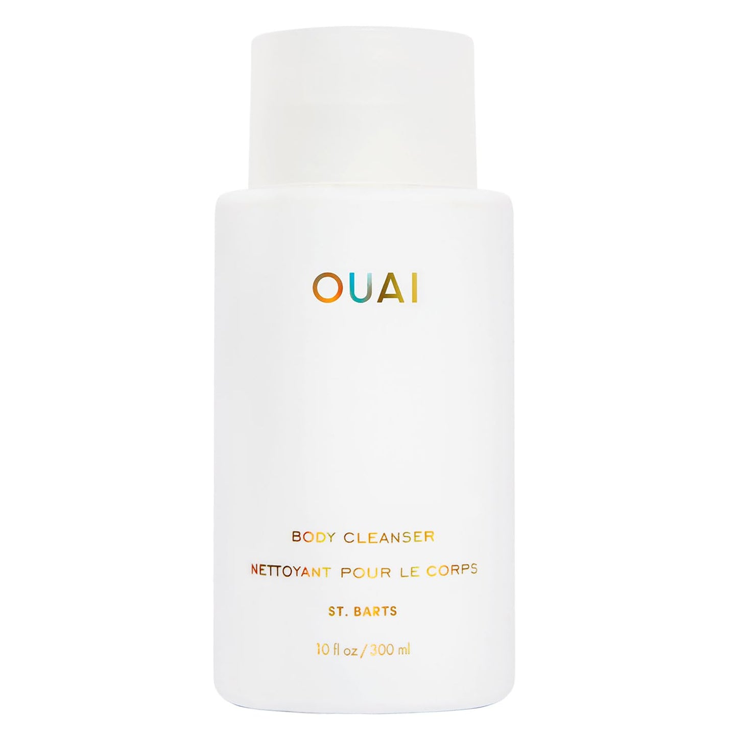 OUAI Body Cleanser, St. Barts - Foaming Body Wash with Jojoba Oil and Rosehip Oil to Hydrate, Nurture, Balance and Soften Skin - Paraben