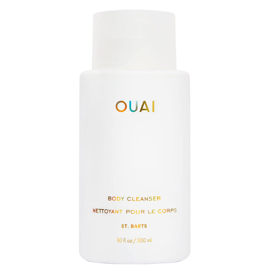OUAI Body Cleanser, St. Barts - Foaming Body Wash with Jojoba Oil and Rosehip Oil to Hydrate, Nurture, Balance and Soften Skin - Paraben