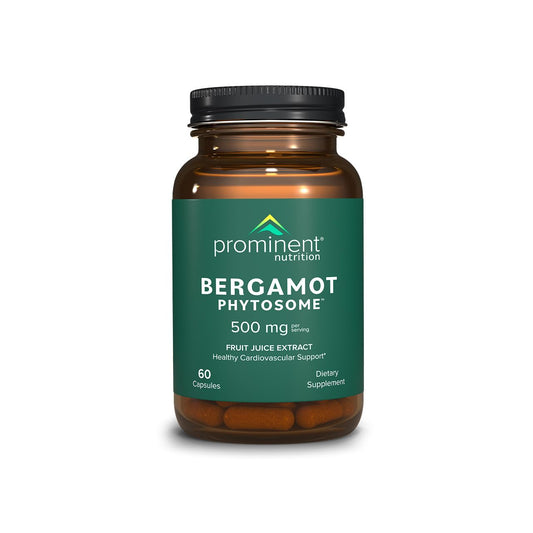Prominent Nutrition Bergamot Phytosome, Clinically Researched Vazguard Citrus Bergamot Extract for Cholesterol and Heart Health Support, Enhanced-Absorption