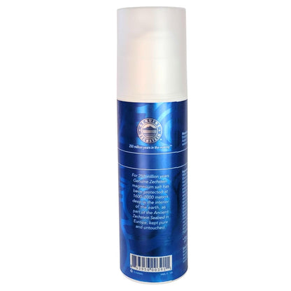 Ancient Minerals Magnesium Cream Lotion, Zechstein Chloride, 5oz | Magnesium chloride cream with shea butter, organic oils & hyaluronic acid. Non-greasy body lotion for skin hydration. 5 oz.