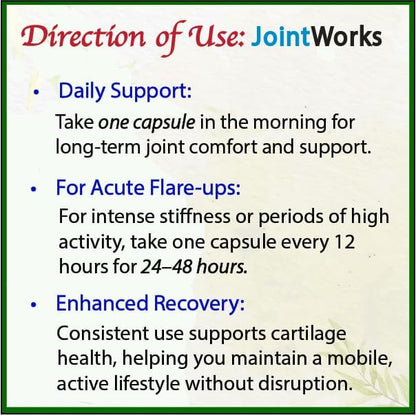 Bodymune JointWorks – Organic Joint & Muscle Support Supplement – Promotes Mobility, Flexibility & Comfort – 60 Capsules (2-Month Supply) – USDA Organic, Vegan, Gluten-Free, Non-GMO