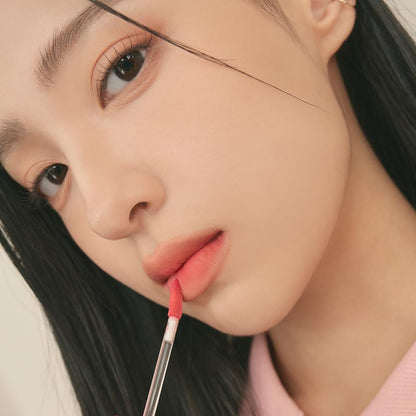 rom&nd OVEEER Shade Series Blur Fudge Tint | Silky Matte Lipstick for Velvety Smooth Lips | Long-Lasting Stain, Wrinkle Blurring, Moisturizing Formula | 16 Burnt Orange | Lip Stain Long Lasting Waterproof | Buildable Matte Blurred Finish | Hydrating Lip S