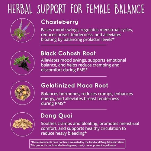 Happy Healthy Hippie Lighten Up Weightloss Supplement (Metabolaid™ + Chromium) & Go with The Flow Hormone Balance