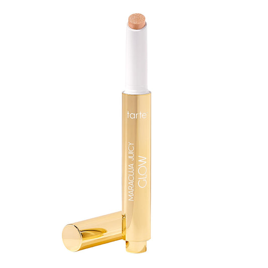 tarte maracuja juicy glow highlight – Highlighter with Vitamin E to Hydrate, Blur appearance for a Smooth Buildable & Luminous Radiant Finish, Vegan & Cruelty-Free, full size, champagne glow tarteBuy Supplements Australia