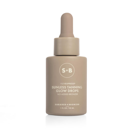 SUGARED + BRONZED Sunless Tanning Glow Drops, Face and Body Self Tanner, Customizable for a Natural Glow, Clean Formula, Streak Free Self Tanning Serum, Suitable for All Skin Types, Vegan, 1 Fl Oz SUGARED + BRONZEDBuy Supplements Australia