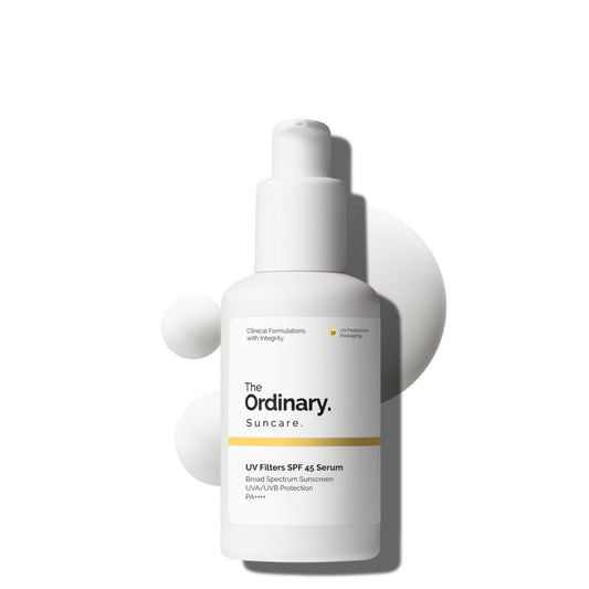 The Ordinary UV Filters SPF 45 Serum Sunscreen for Face, Lightweight Hydrating Broad-Spectrum Sunscreen, UVA/UVB Protection,