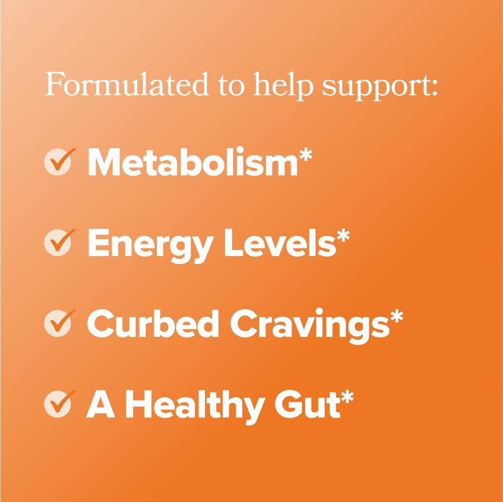 URO Metabolism + Probiotic Support Capsules – Metabolism, Gut Health & Sustained Energy – with Chromium Picolinate, Green Coffee Bean Extract & Targeted Probiotics – 60 Servings (Pack of 2)