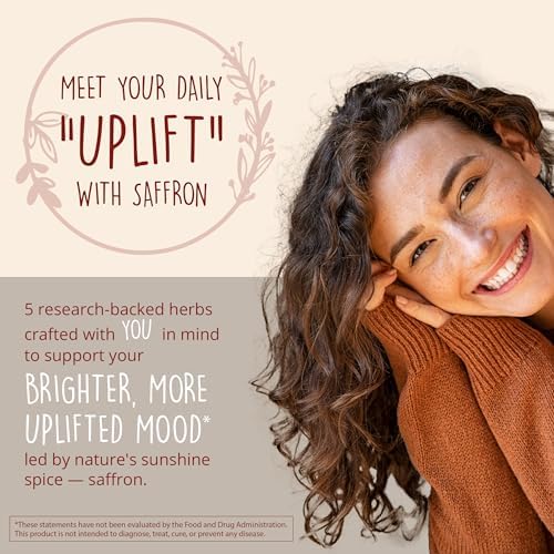 Happy Healthy Hippie Joy-Filled with Saffron Mood Support Supplement & A Little Pick Me Up Natural Energy Pills