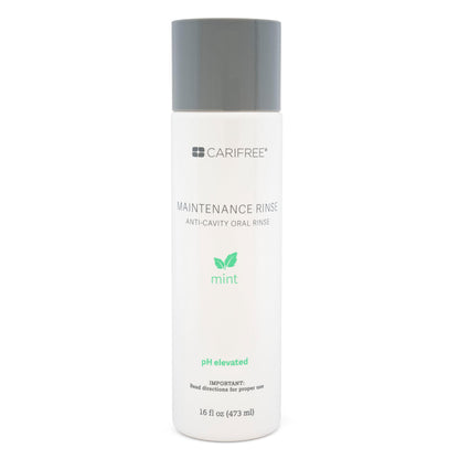CariFree Maintenance Rinse, Mint Flavored, Anti-Cavity Fluoride Mouthwash, Dentist Recommended, Prevents Oral Decay, Freshens Breath, Alcohol-Free,