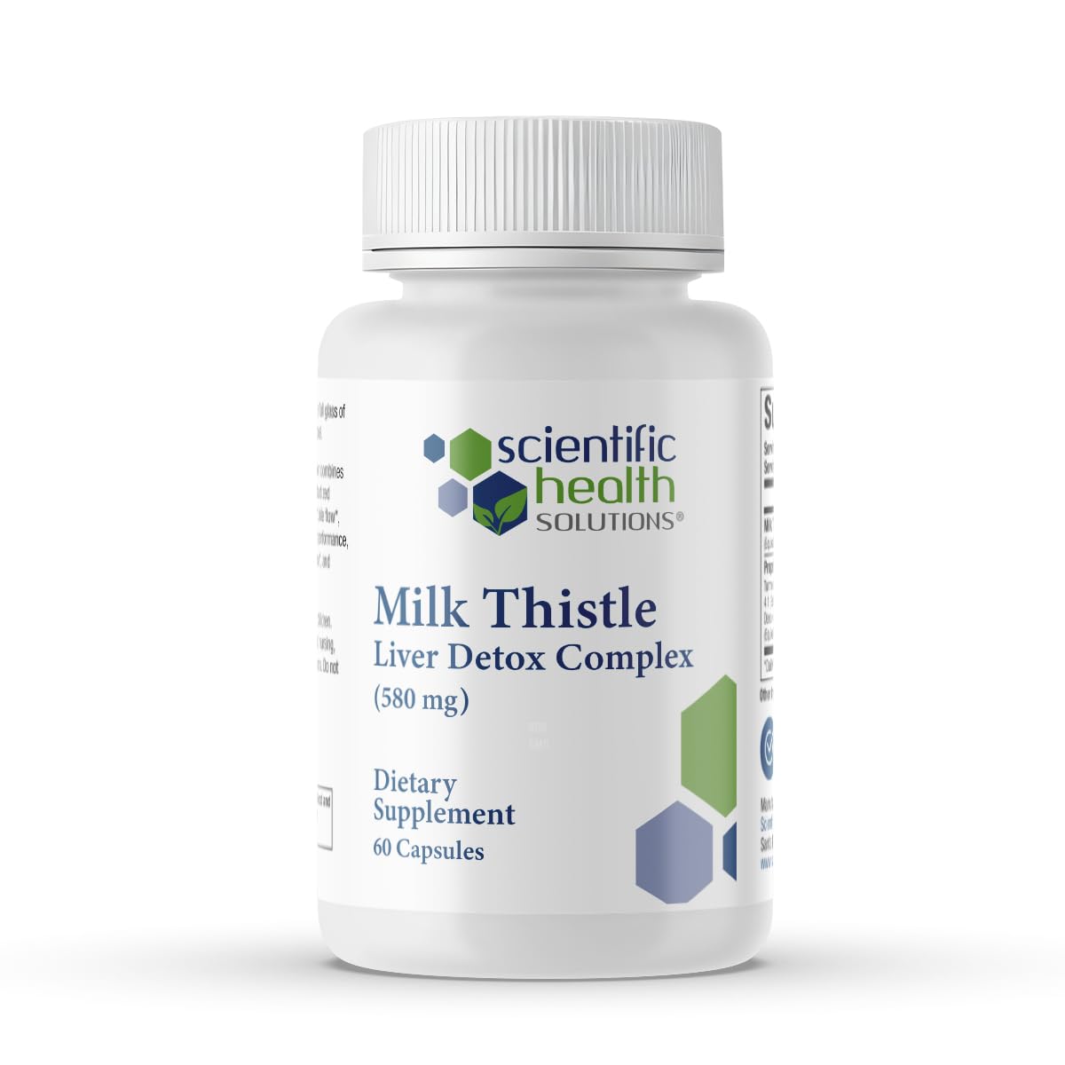 Milk Thistle Liver Detox Complex – Clinical-Grade Liver Support Supplement with Turmeric, Dandelion, Beet, Picrorhiza, Black Pepper – Phase I & II Detox