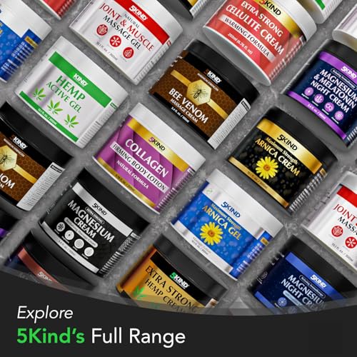5kind Maximum Strength Arnica Bruise Gel 3.4 Fl Oz - Arnica Gel for Bruising and Swelling - Arnica Montana Gel with High Concentration Extract - Non-Greasy Formula - dailyvitalstore