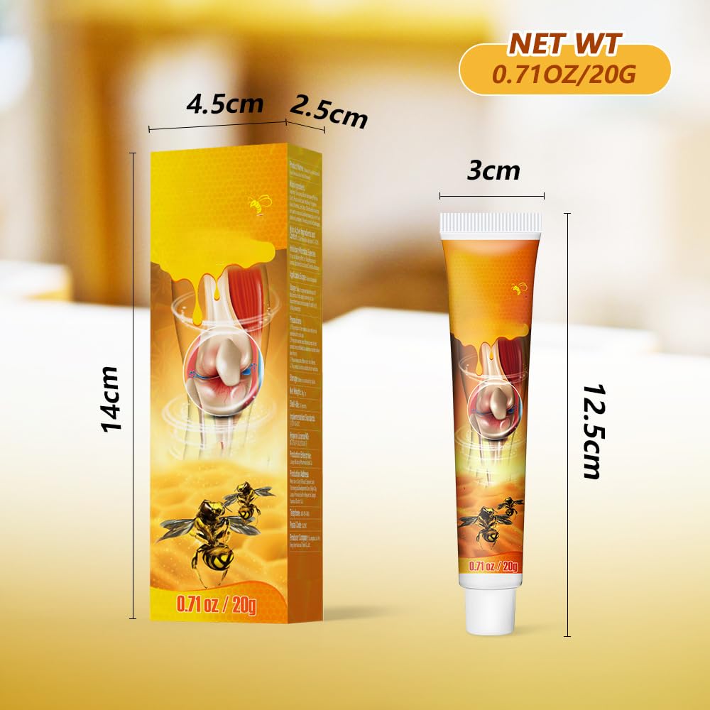 6 Pack Beevenom New Zealand Bee Venom Gel, Bee Venom Cream New Zealand Gel Joint Cream of Neck, Knee, Shoulder, Waist, Leg TW23 FEDRUGAO-1207-1 - dailyvitalstore
