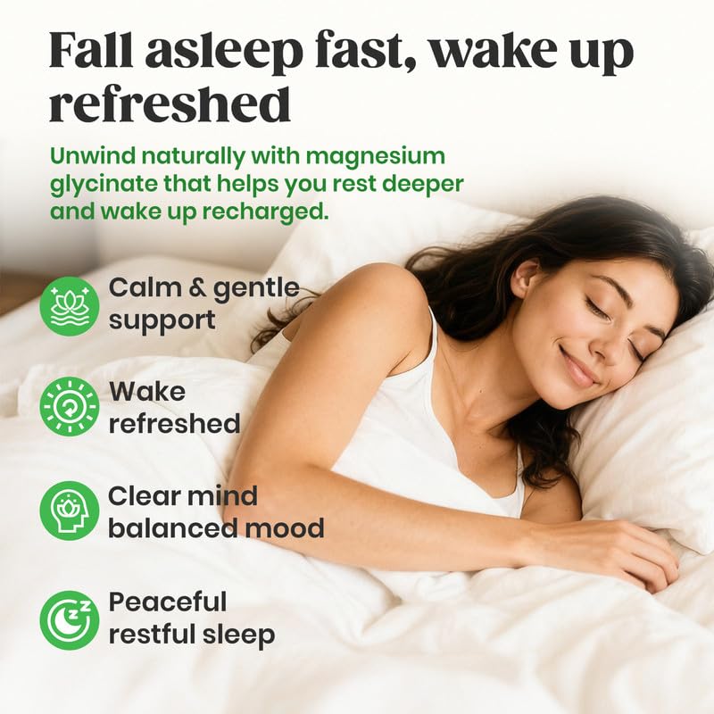 60 Day Supply Magnesium Glycinate 400mg Gummies with Ashwagandha, L-Theanine, CoQ10, Vitamin D3 & B6, Sugar Free Magnesium Gummies for Adults & Kids, Stress Relief, Sleep & Calm, Vegan, Gluten Free - dailyvitalstore