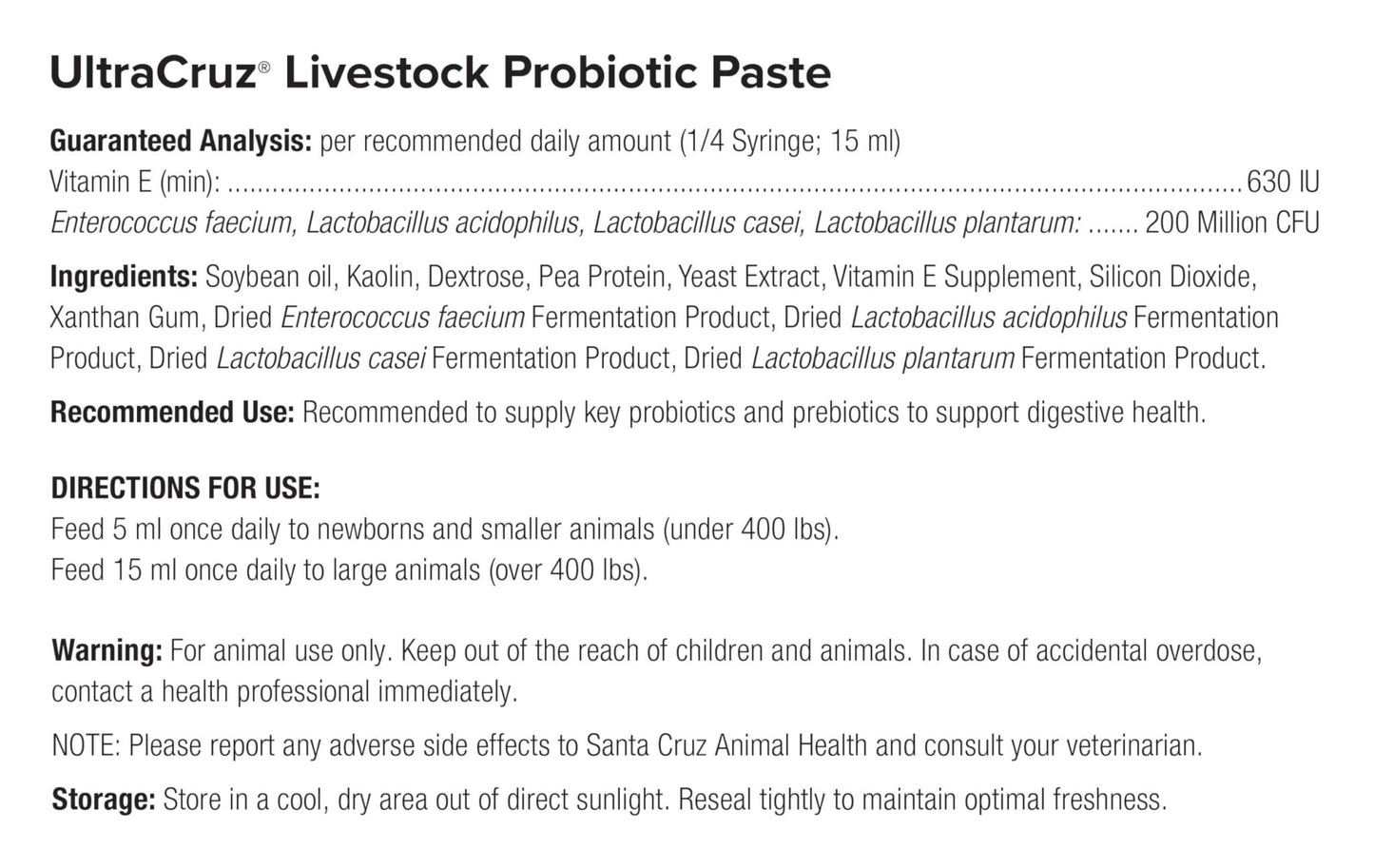 60 ml, Paste, 4 Day Supply - dailyvitalstore